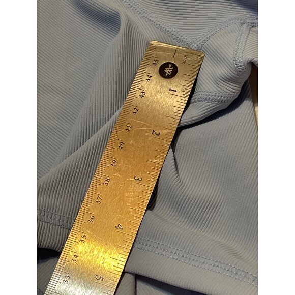 Wilo Wellness XS Sweatshirt & Shorts Activewear Set In Yellow & Light Blue - Picture 13 of 15